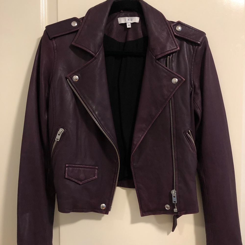 IRO Asheville Leather Motorcycle Jacket